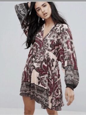 Free People Say You Love Me Mini Dress